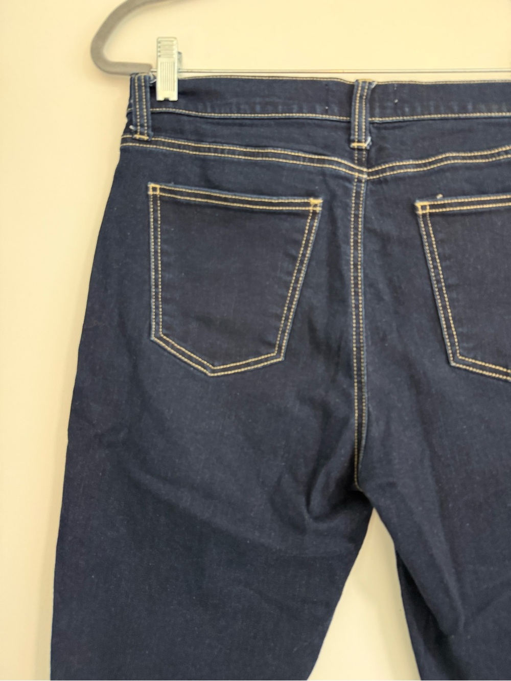 Current Elliott Vintage Cropped Slim Jeans Dark Indigo 31 - Picture 8 of 10